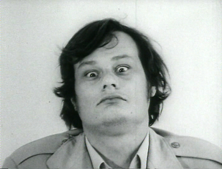 MIKE PARR Hold your breath for as long as possible (still from video, 1972) - 450mikeparrcrop